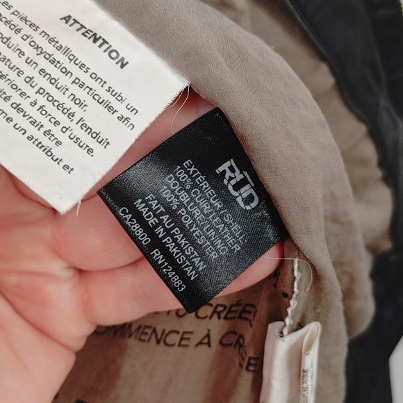 Rudsak Leather Moto Jacket - Picture 12 of 12